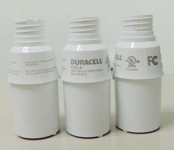 照明灯壳激光打标镭雕样品 照明灯壳激光打标镭雕样品