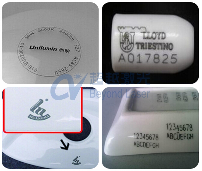 紫外线激光镭雕机应用图片 紫外线激光镭雕机应用图片