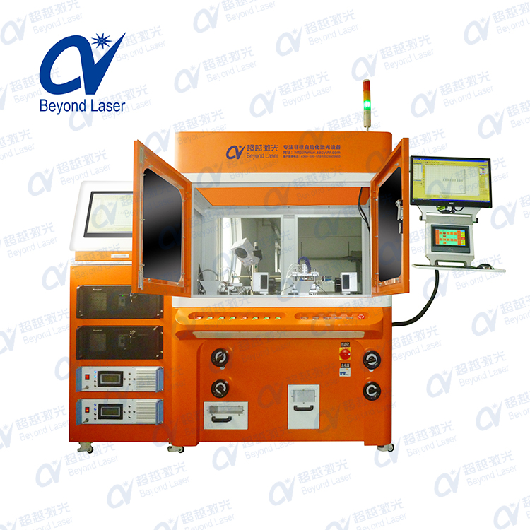 2017年双头多工位激光打标机雕刻机图片展示
