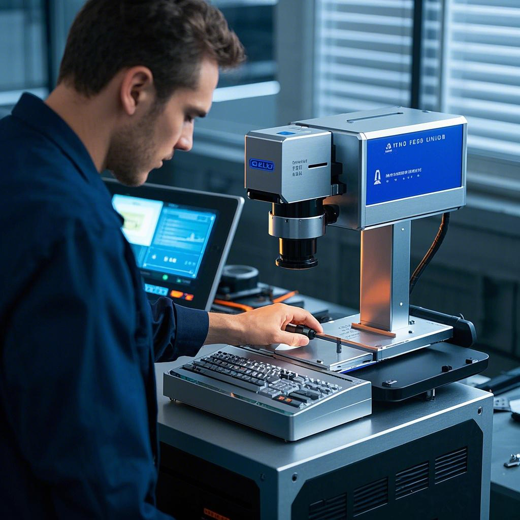 金属标牌高精度打标首??！激光打标机的技术突破与行业应用解析