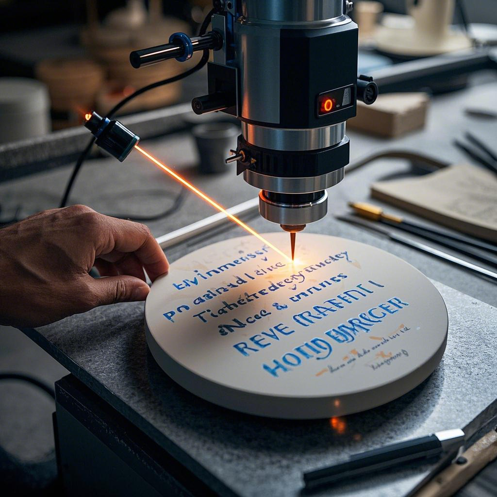 陶瓷材料激光打标为何成为行业刚需？3 大核心技术革新揭秘