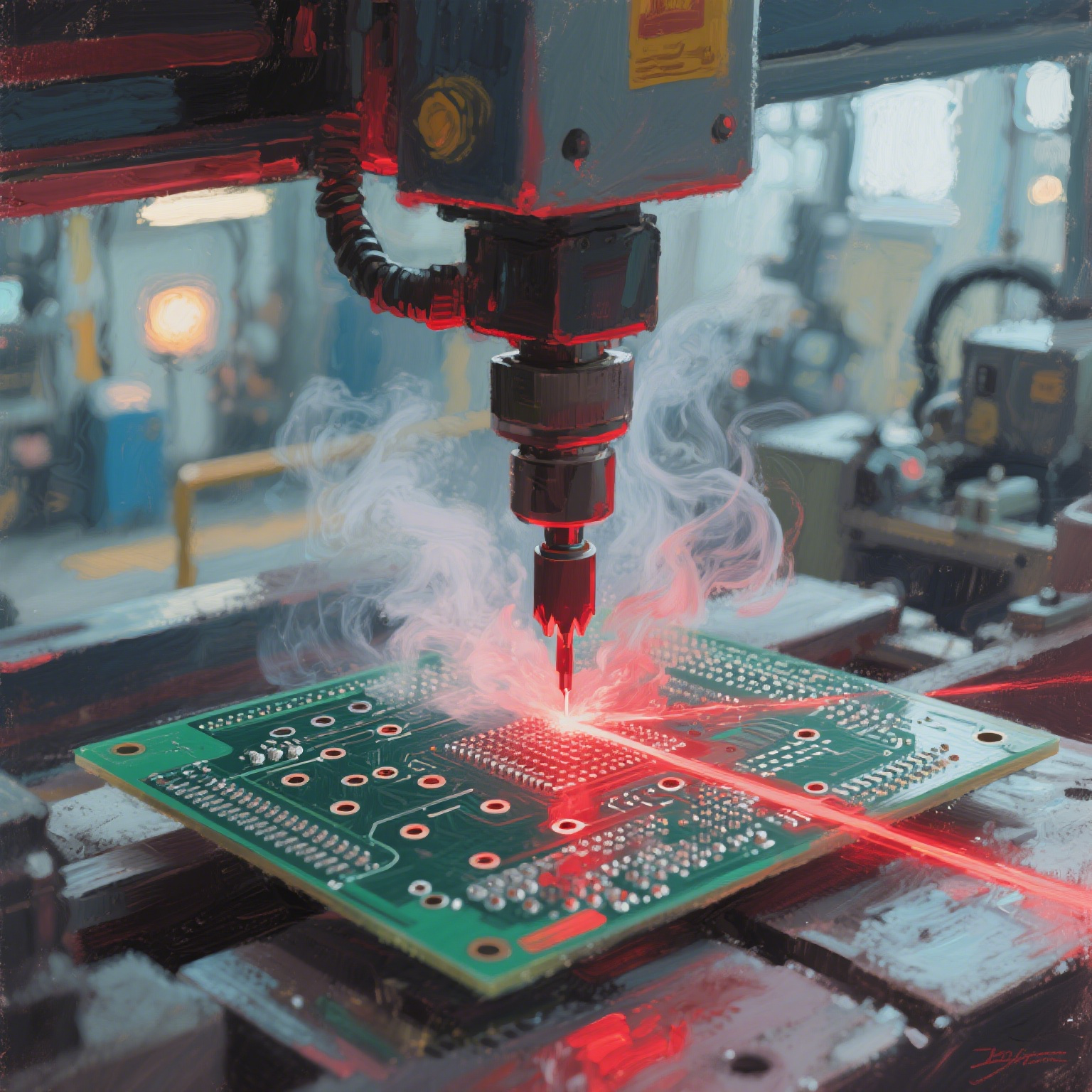 PCB 激光钻孔设备深度解析：技术优势、应用场景与选型攻略