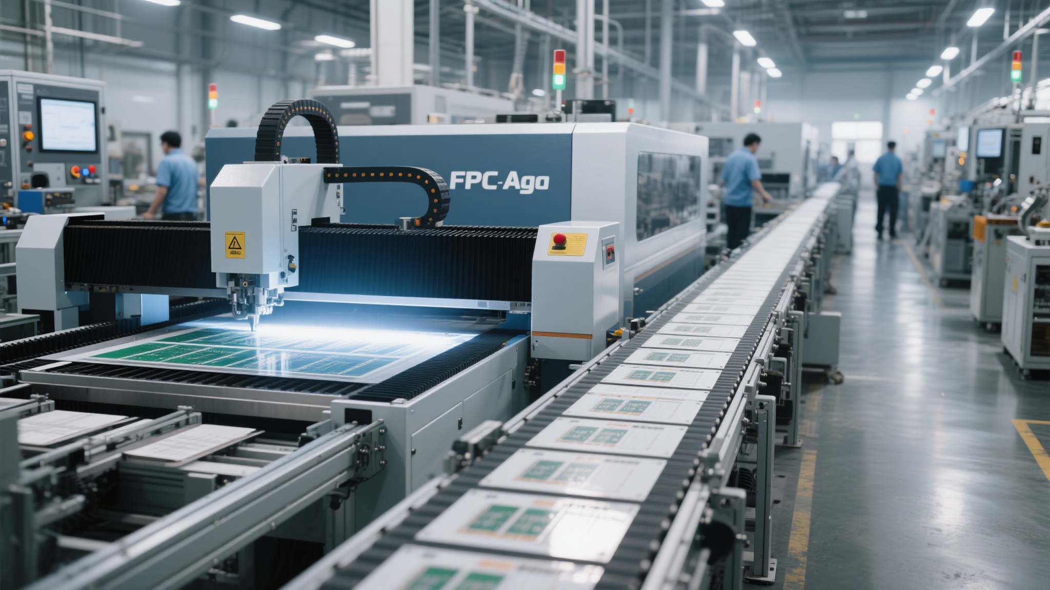 柔性电路板加工新范式：激光切割机如何破解精密加工三大核心难题