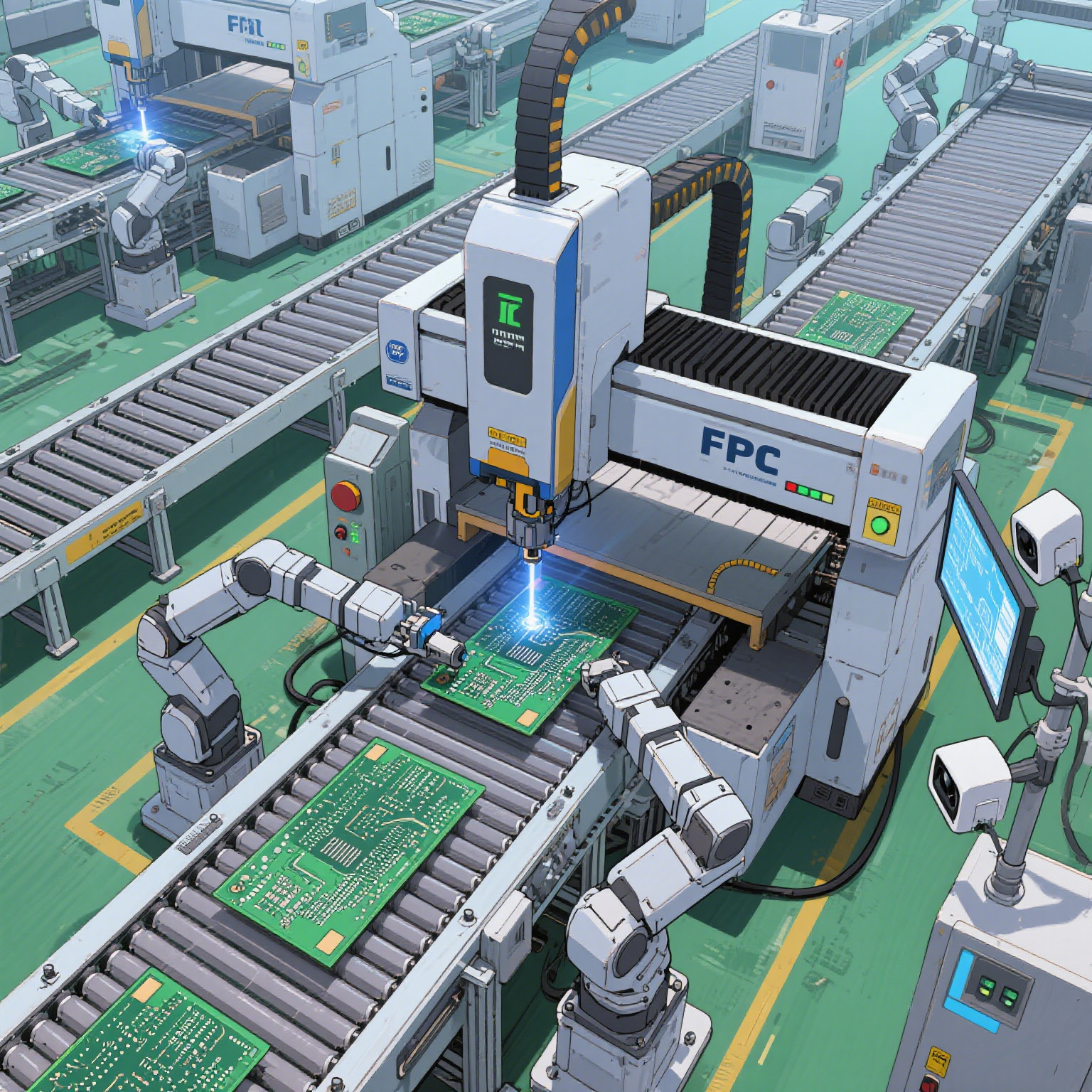 解密 FPC 微孔加工：激光钻孔设备如何破解三大行业痛点