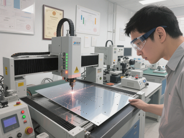 激光钻孔设备如何突破导电膜加工效率与精度双瓶颈？