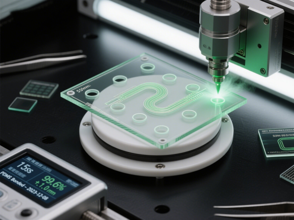 医疗微流控芯片微孔激光加工 (6)