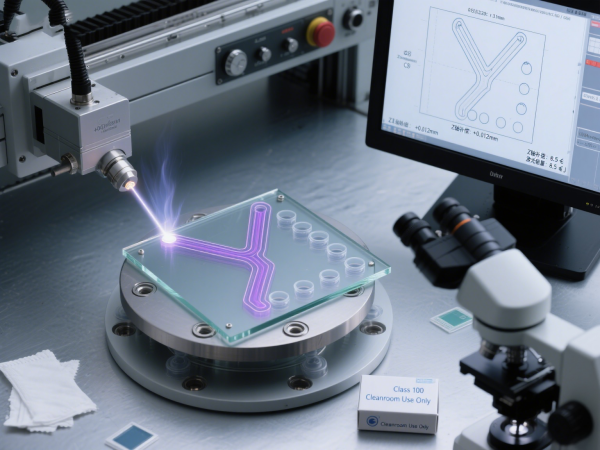 医疗微流控芯片微孔激光加工 (7)