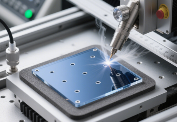 中小企业蓝宝石加工突围：玻璃激光钻孔设备（低成本+易操作）适配