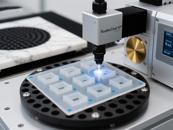 医疗微流控芯片薄膜飞秒激光微孔加工 (6)