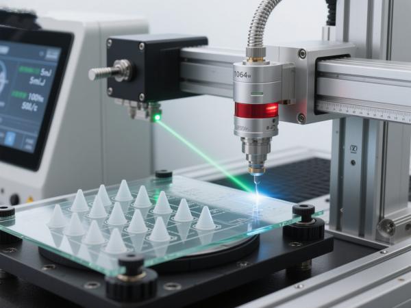 医疗微流控芯片薄膜飞秒激光微孔加工 (8)