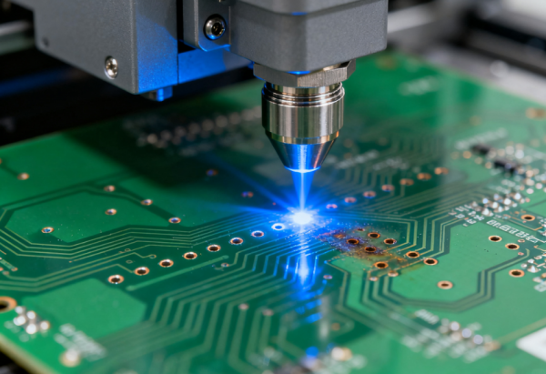 PCB飞秒激光微孔加工 (6)